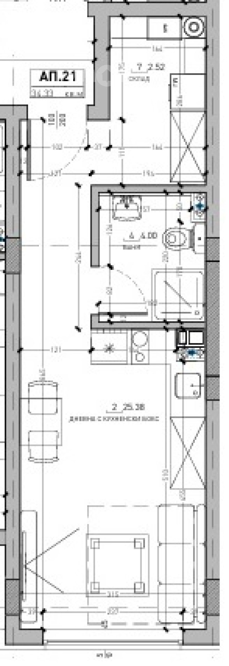 Продава 1-СТАЕН, гр. София, Малинова долина, снимка 4 - Апартаменти - 52650875