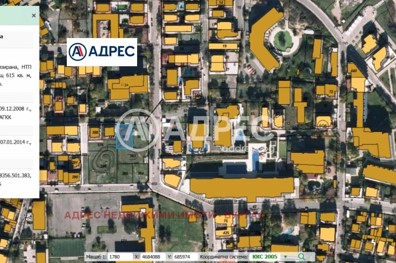 Til salgs  Plott region Burgas , Primorsko , 615 kvm | 11341916 - bilde [3]