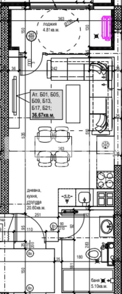 Продава 1-СТАЕН, гр. Пловдив, Кючук Париж, снимка 2 - Апартаменти - 54108700