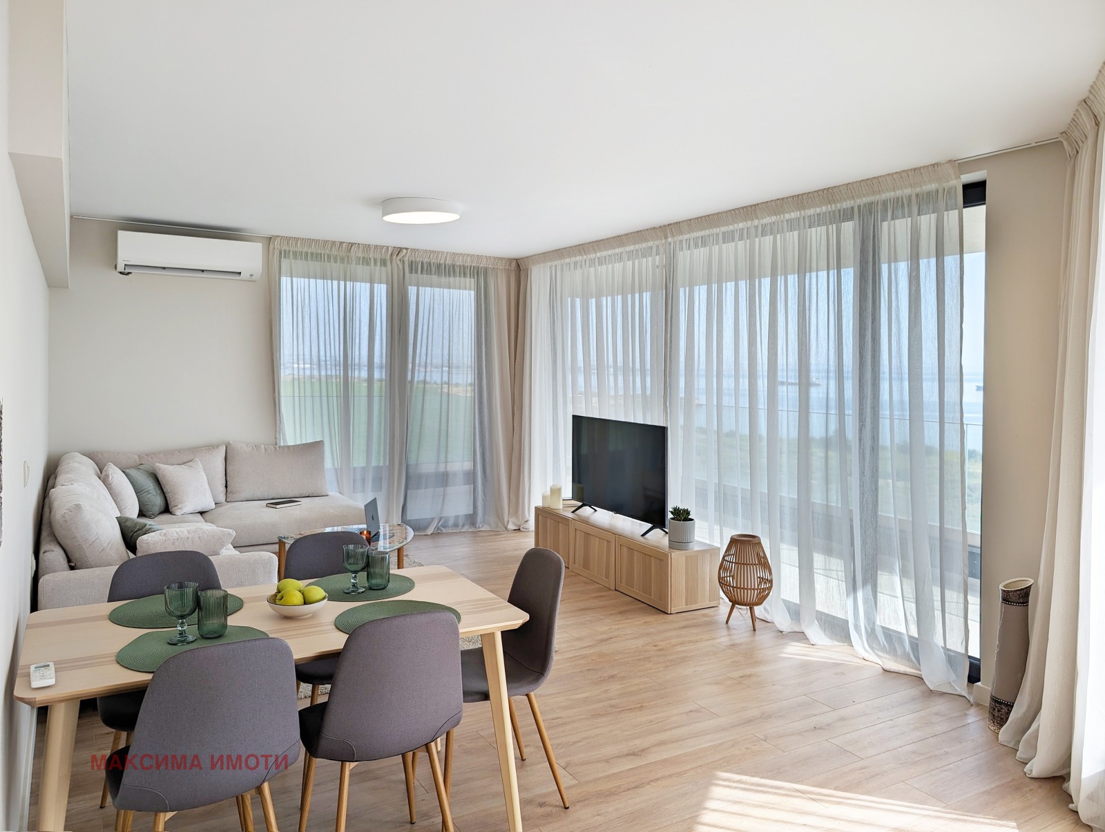 Продава 3-СТАЕН, гр. Бургас, Крайморие, снимка 2 - Апартаменти - 56274654