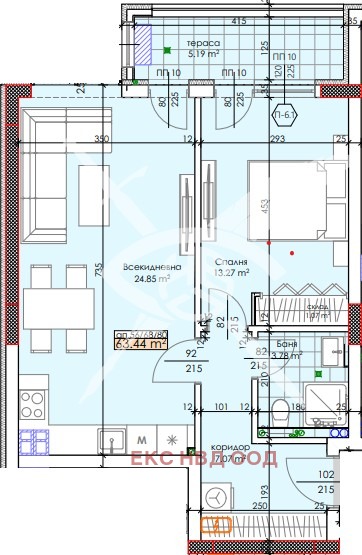 Продава  2-стаен, град Пловдив, Тракия • при запитване • ID 19366186 — holmes.bg - [1] 