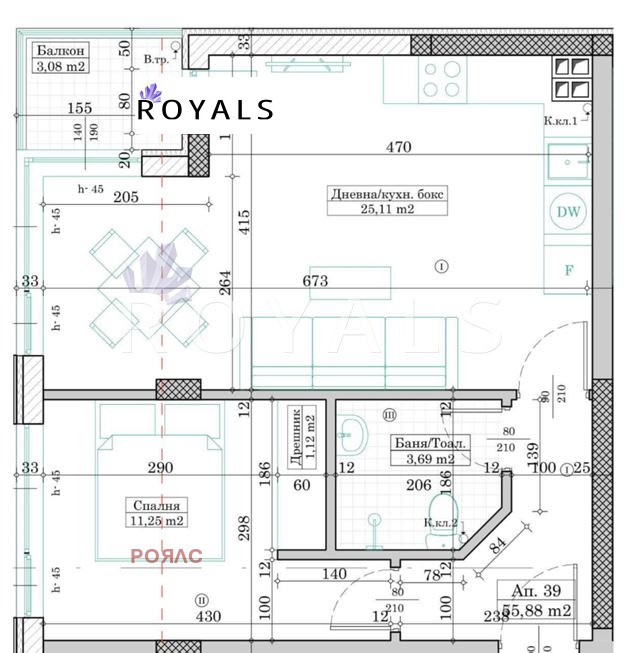 Продава 2-СТАЕН, гр. Варна, м-т Сотира, снимка 2 - Апартаменти - 53153500