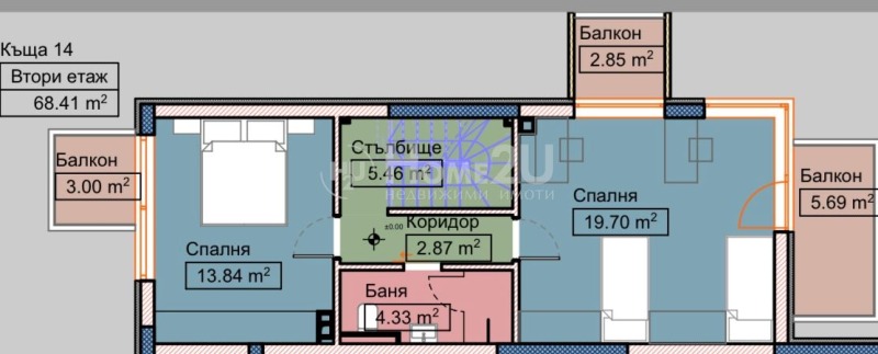 Продава КЪЩА, гр. Костинброд, област София област, снимка 5 - Къщи - 52985601