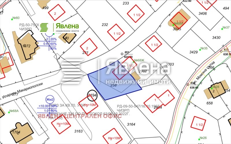 Продава ПАРЦЕЛ, гр. Банкя, област София-град, снимка 3 - Парцели - 47187080