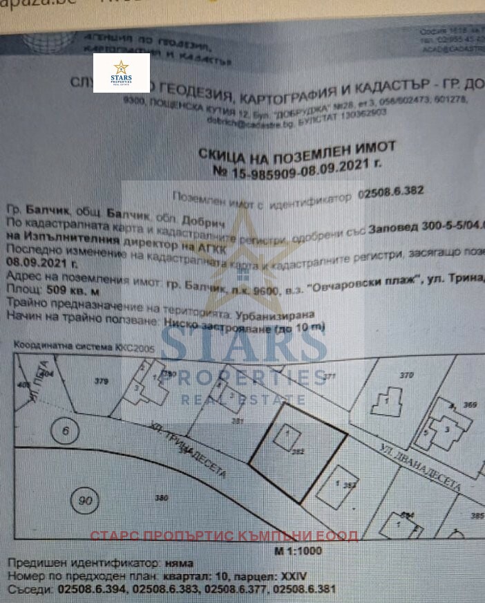 Продава ПАРЦЕЛ, гр. Балчик, област Добрич, снимка 3 - Парцели - 52937728