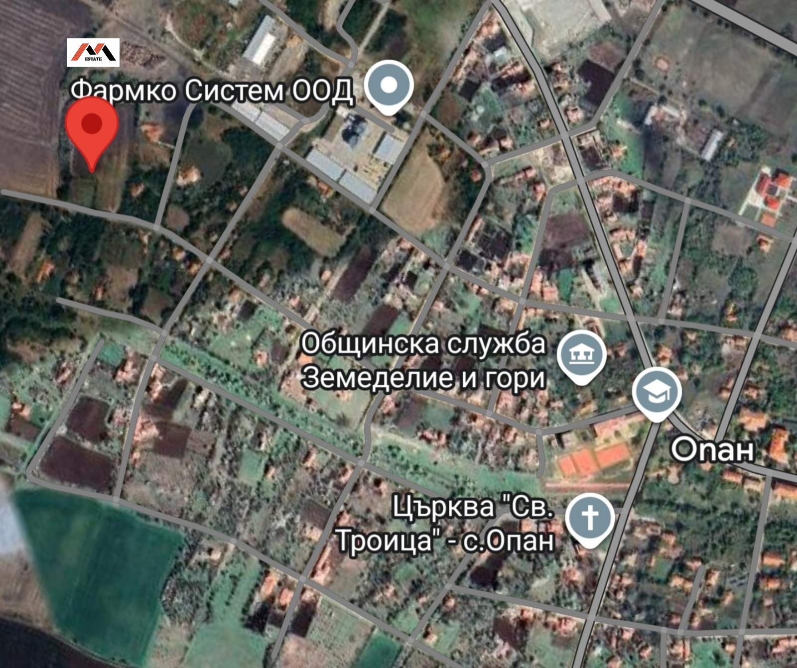 Продава ПАРЦЕЛ, с. Опан, област Стара Загора, снимка 4 - Парцели - 54153975