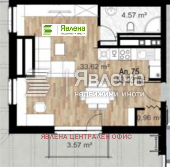 Продава 1-СТАЕН, гр. София, Сердика, снимка 6 - Aпартаменти - 47272958