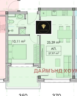 Продава 2-СТАЕН, гр. Пловдив, Прослав, снимка 2 - Aпартаменти - 47619134