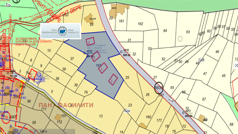 À vendre  Parcelle Sofia , Kokalyane , 4550 m² | 81060680