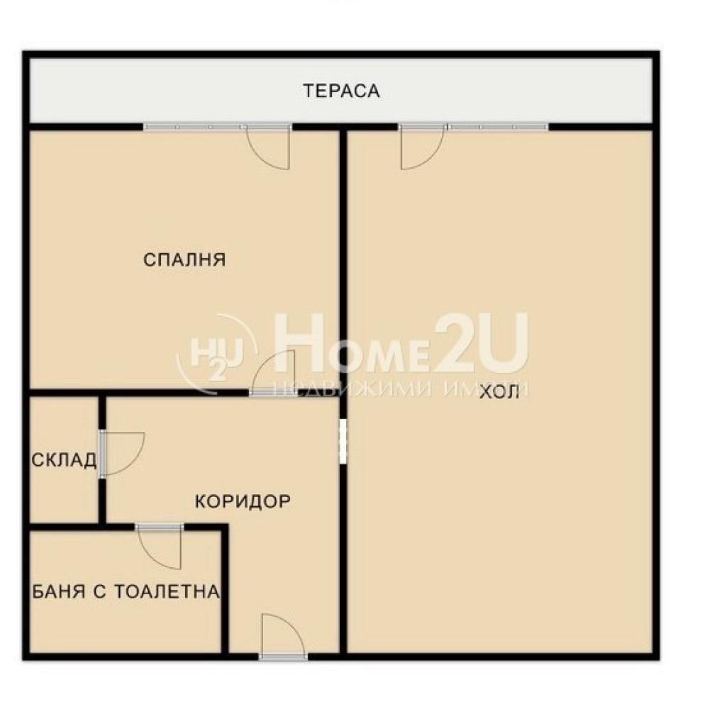 Продава 2-СТАЕН, гр. Пловдив, Гагарин, снимка 9 - Апартаменти - 55000196