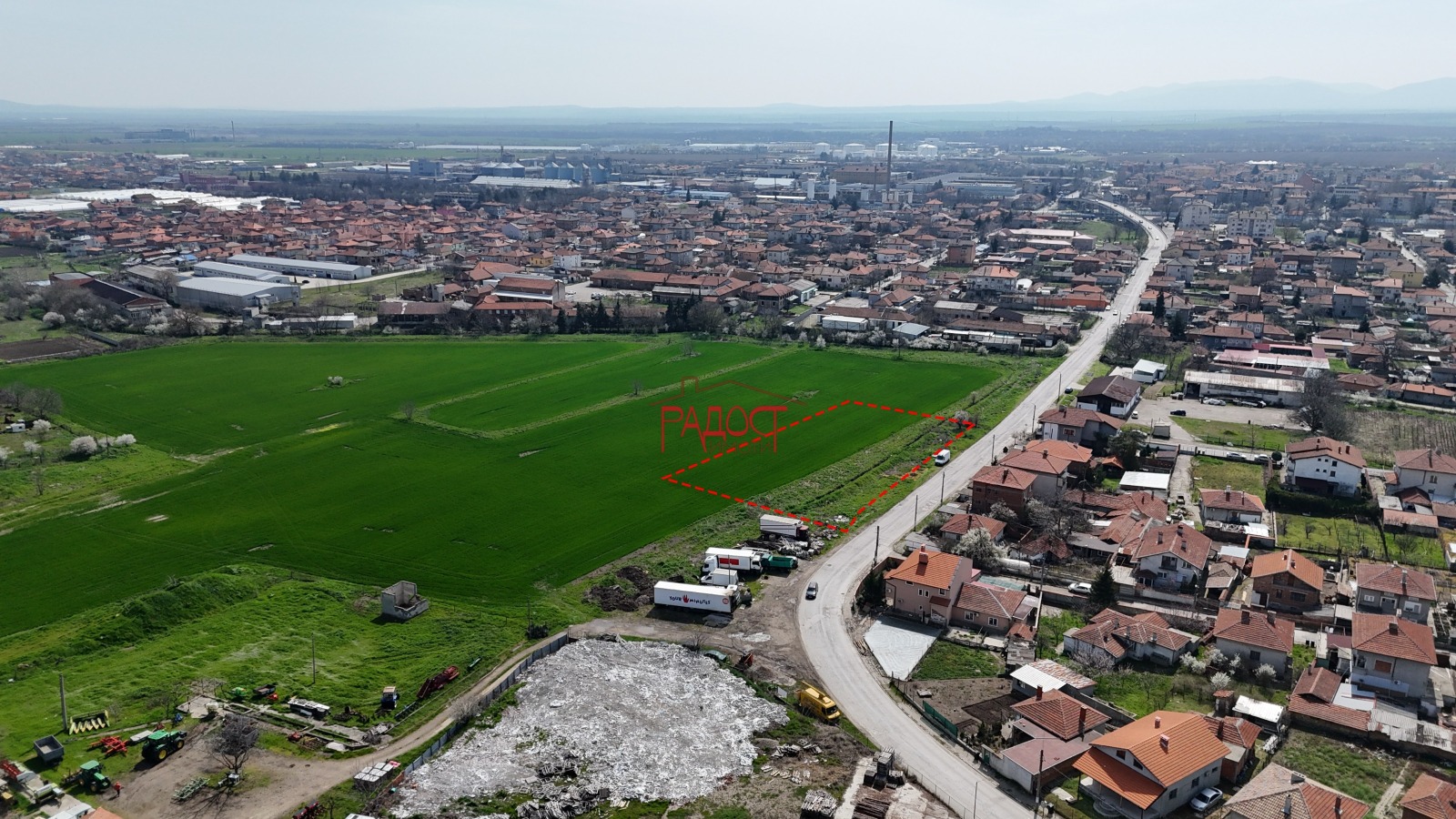 Продава ЗЕМЕДЕЛСКА ЗЕМЯ, гр. Първомай, област Пловдив, снимка 2 - Земеделска земя - 54050386