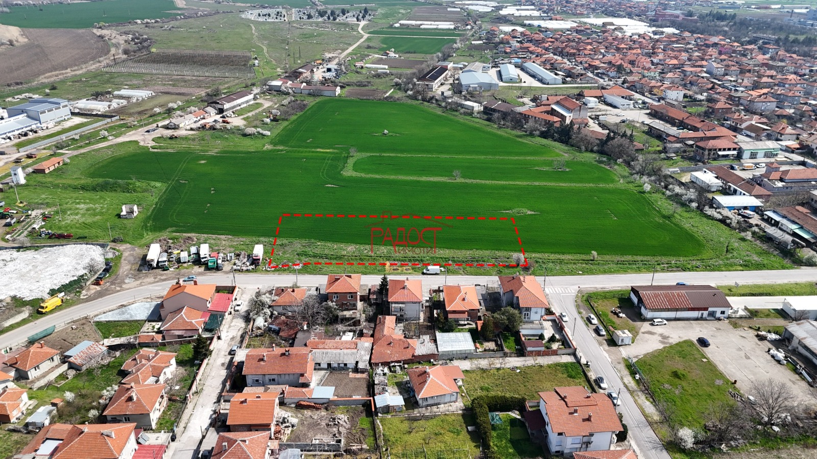 Продава ЗЕМЕДЕЛСКА ЗЕМЯ, гр. Първомай, област Пловдив, снимка 3 - Земеделска земя - 54050386