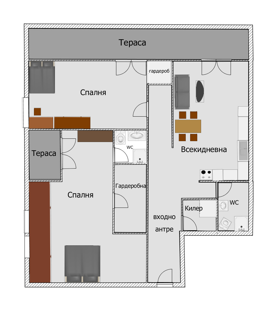 Продава 3-СТАЕН, гр. Велико Търново, Център, снимка 14 - Апартаменти - 53897293