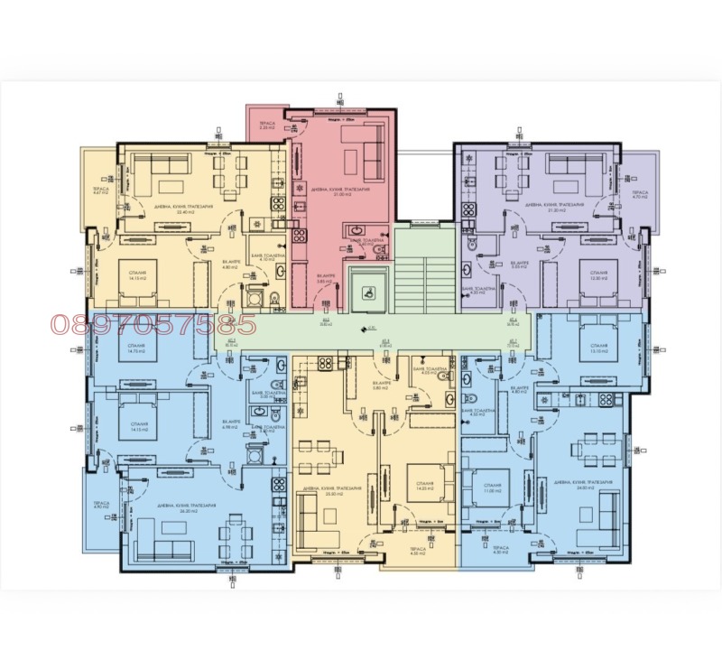 Продава 3-СТАЕН, гр. Пловдив, Отдих и култура, снимка 7 - Апартаменти - 53290662