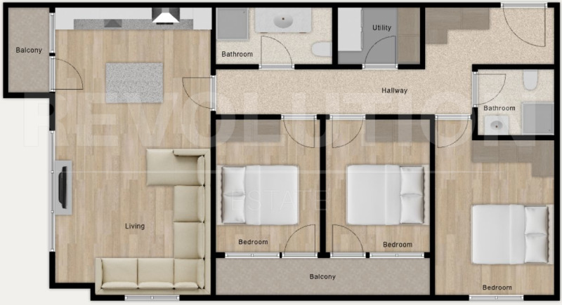 Продава МНОГОСТАЕН, гр. София, Красна поляна 2, снимка 16 - Апартаменти - 53018901