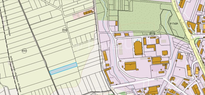 Продава ПАРЦЕЛ, гр. Варна, Западна промишлена зона, снимка 1 - Парцели - 49136975