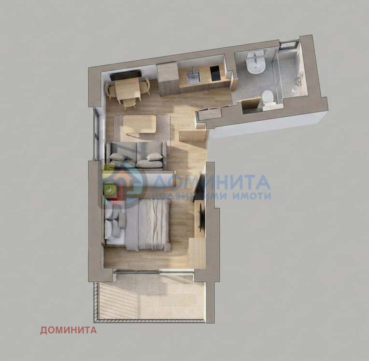 Продава 2-СТАЕН, гр. Приморско, област Бургас, снимка 2 - Апартаменти - 56079583