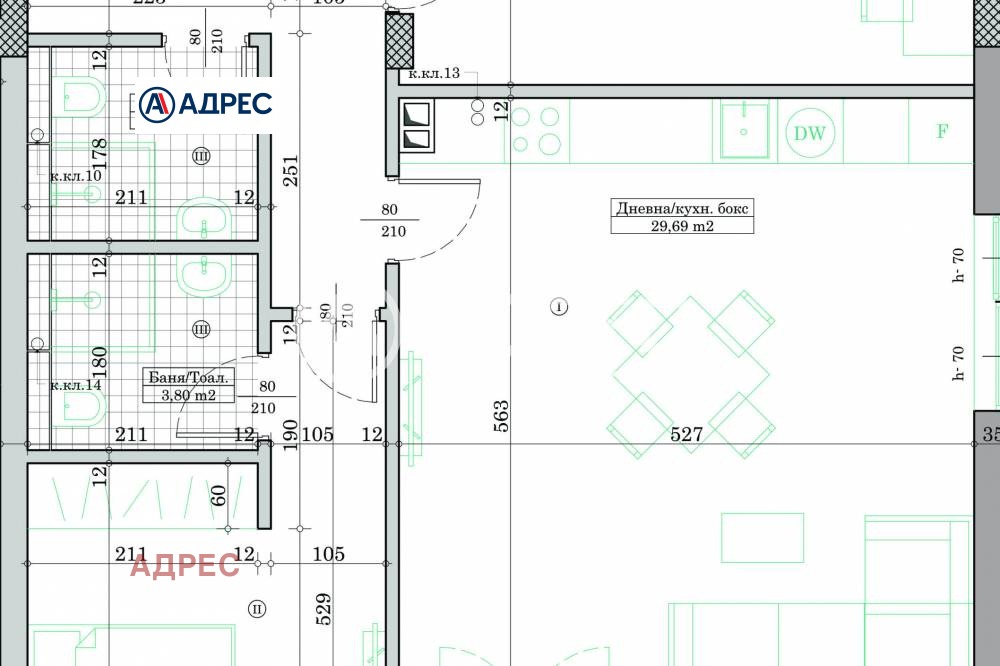 Продава 3-СТАЕН, гр. Варна, Кайсиева градина, снимка 3 - Апартаменти - 55753002
