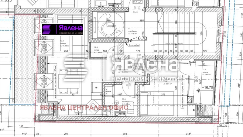 Продаја  1 спаваћа соба Софија , Центар , 57 м2 | 56370473 - слика [3]