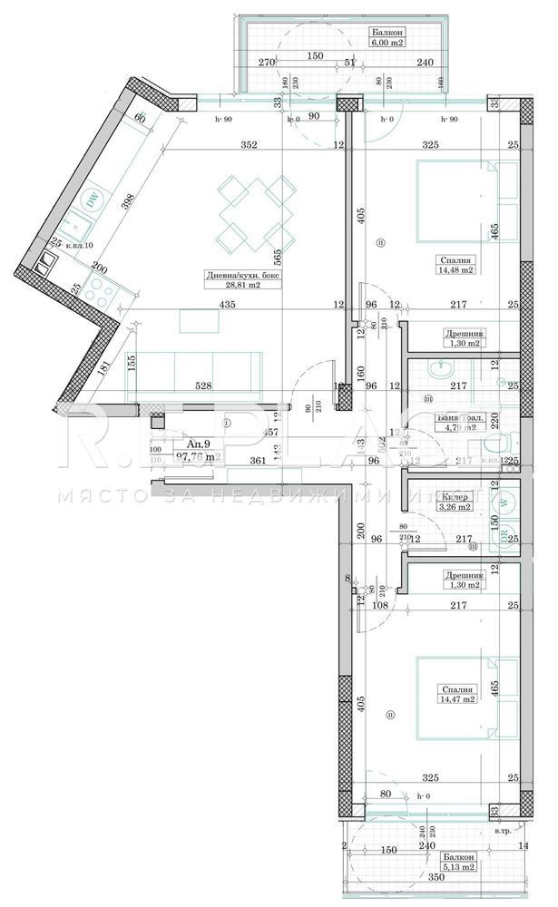 Продава 3-СТАЕН, гр. Варна, Виница, снимка 10 - Aпартаменти - 47986352