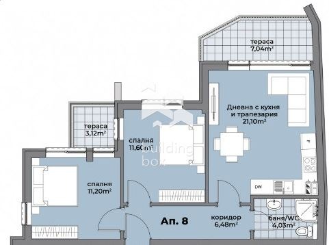 Продава 3-СТАЕН, гр. Варна, Аспарухово, снимка 8 - Aпартаменти - 49005570