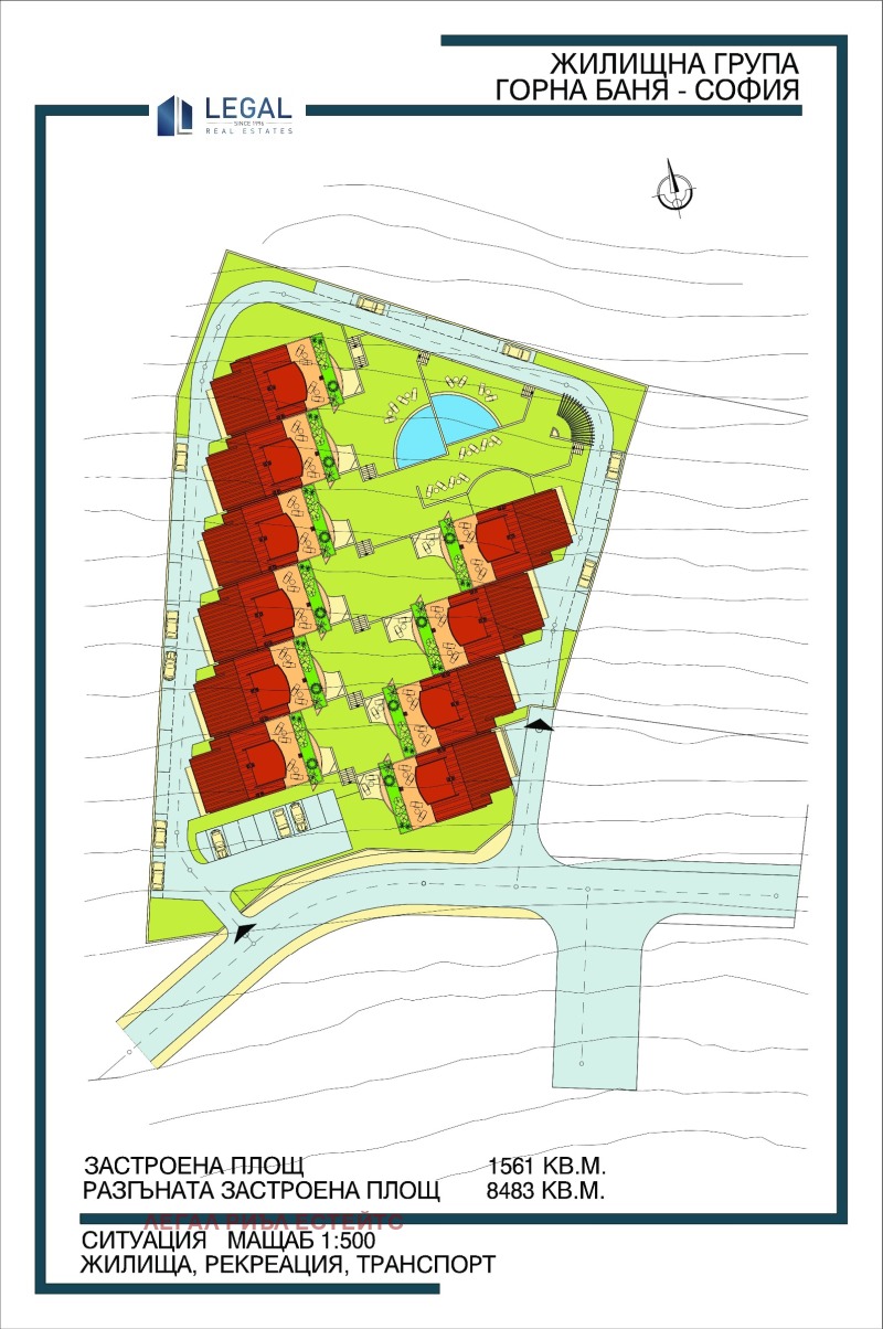 Продава ПАРЦЕЛ, гр. София, Горна баня, снимка 7 - Парцели - 47508693