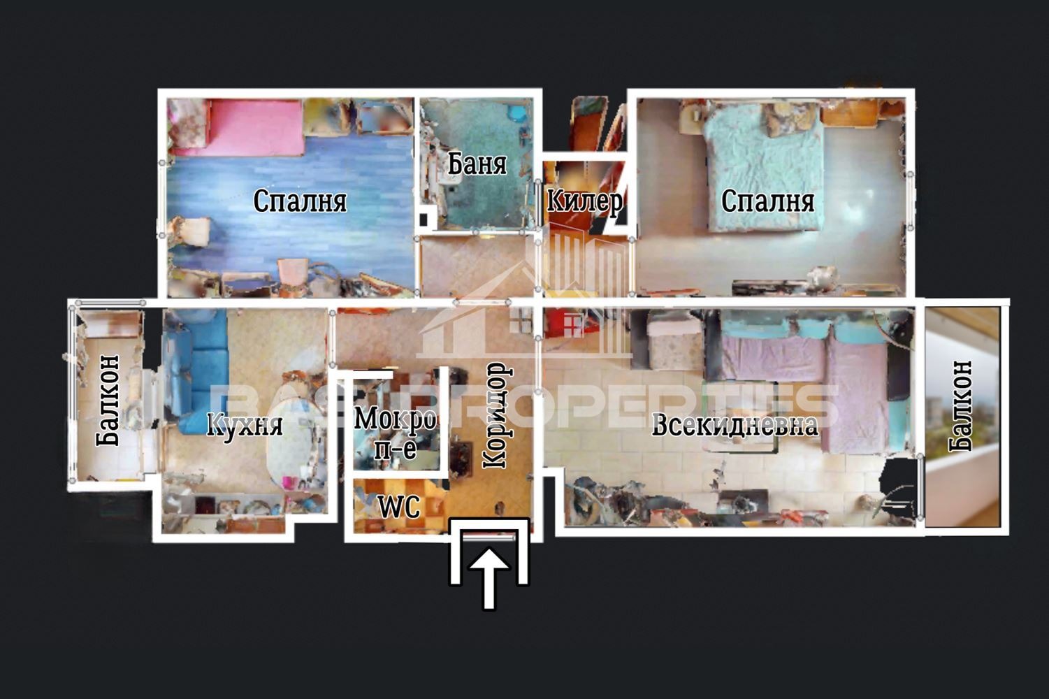 Продава 3-СТАЕН, гр. София, Надежда 1, снимка 2 - Апартаменти - 54223483