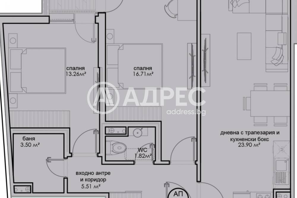 Продава 3-СТАЕН, гр. София, Надежда 4, снимка 7 - Апартаменти - 55587509