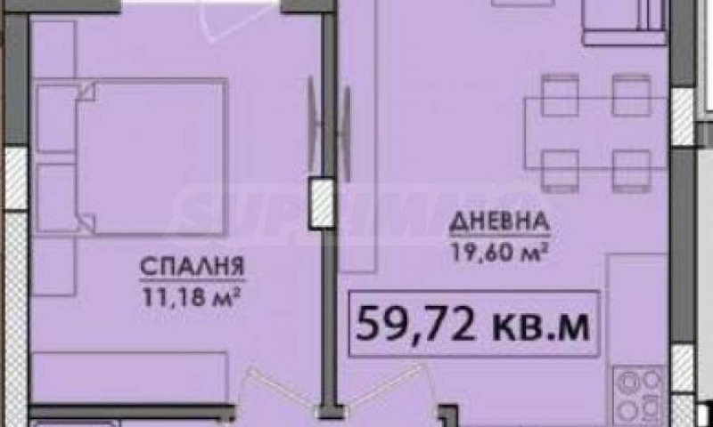 Продава 2-СТАЕН, гр. Бургас, Славейков, снимка 4 - Aпартаменти - 48212594