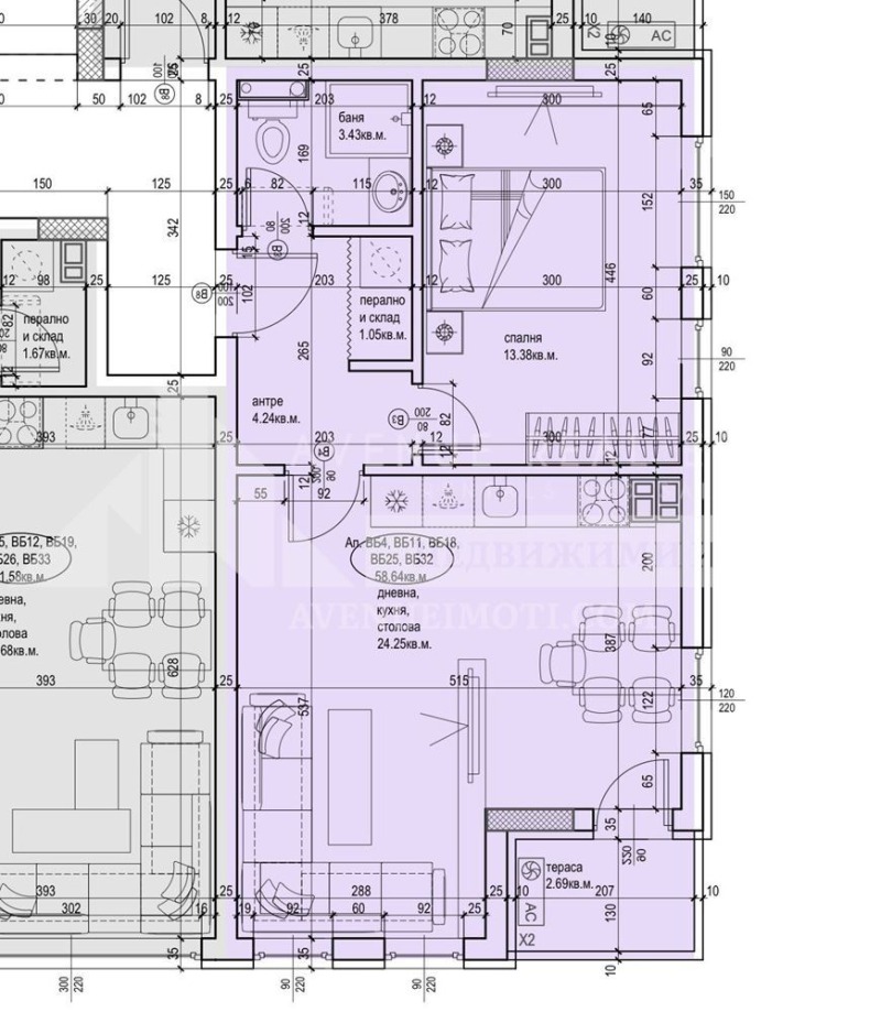 Продава 2-СТАЕН, гр. Пловдив, Каменица 2, снимка 2 - Апартаменти - 53198169