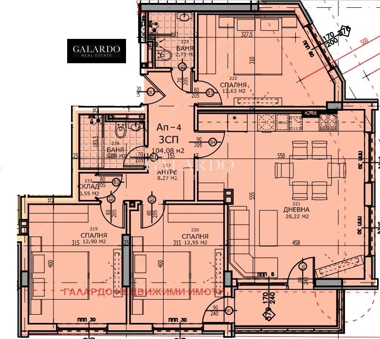 На продаж  3 кімнатна София , Стрелбище , 123 кв.м | 94440394 - зображення [15]