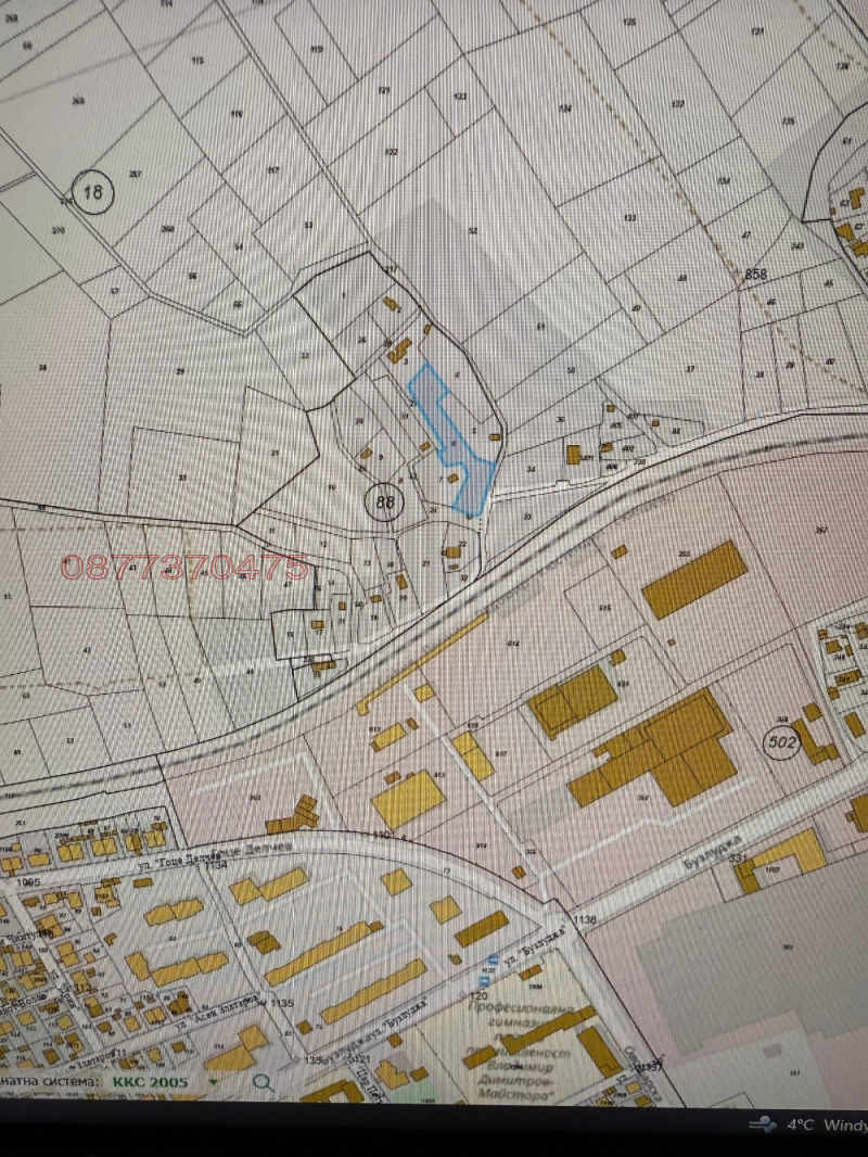 Продава ПАРЦЕЛ, гр. Кюстендил, Изток, снимка 4 - Парцели - 53520790