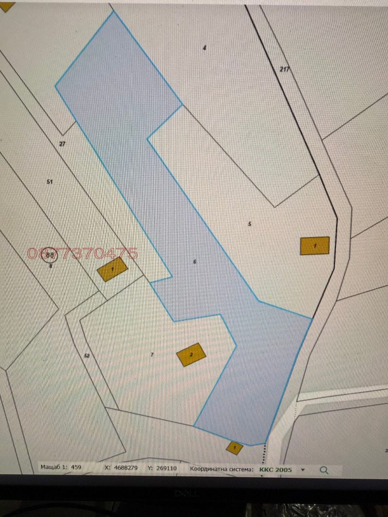 Продава ПАРЦЕЛ, гр. Кюстендил, Изток