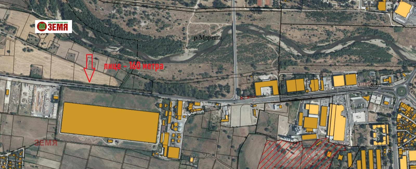 Продава ПАРЦЕЛ, гр. Пазарджик, Запад, снимка 2 - Парцели - 53923242