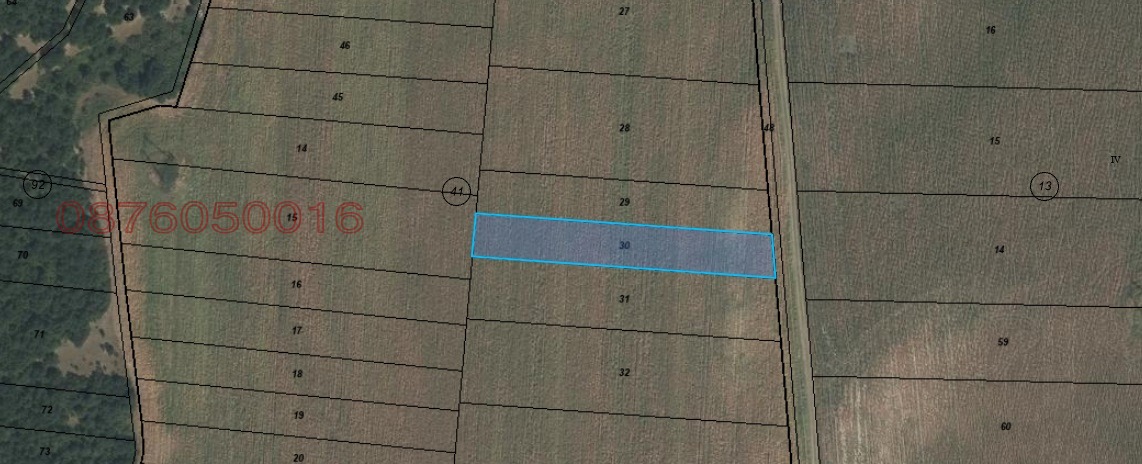 Продава ЗЕМЕДЕЛСКА ЗЕМЯ, с. Богданица, област Пловдив