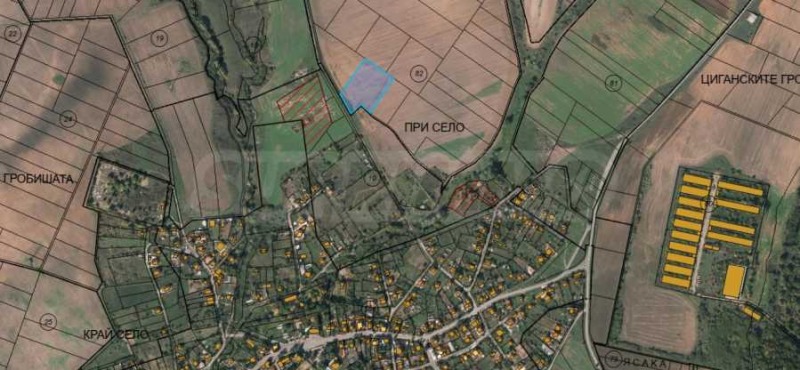 Продава ПАРЦЕЛ в област Бургас, с. Черни връх - 7350 кв.м / 62 400 € » 122 043.79 лв., СУПРИММО - БУРГАС