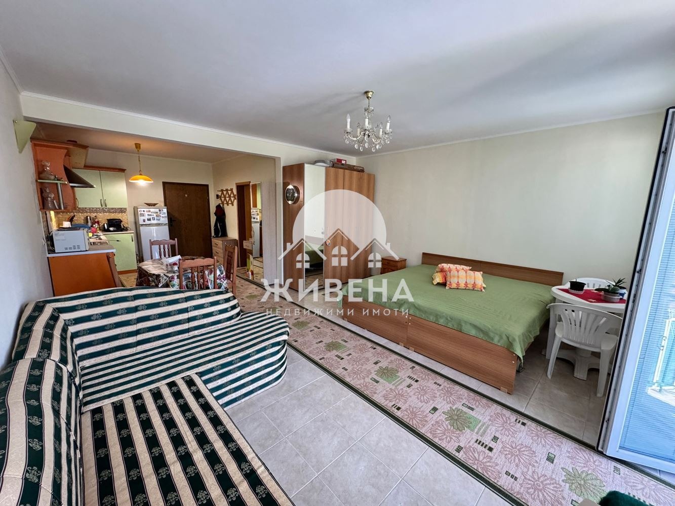 Продава 1-СТАЕН, с. Кранево, област Добрич, снимка 4 - Апартаменти - 54349834