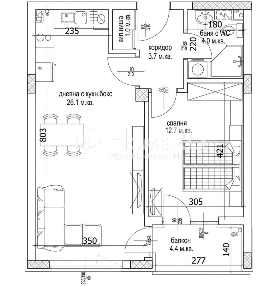Продава 2-СТАЕН, гр. Варна, Младост 2, снимка 3 - Апартаменти - 54260270