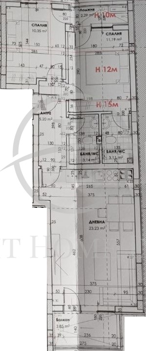 En venta  2 dormitorios Plovdiv , Kyuchuk Parizh , 101 metros cuadrados | 91643657 - imagen [8]