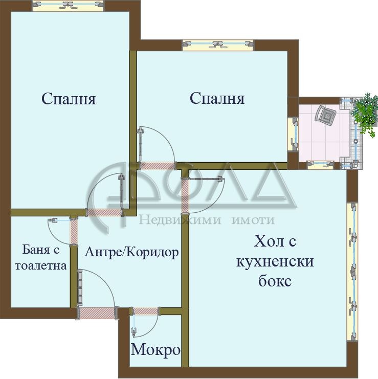 Продается  2 спальни София , Овча купел , 95 кв.м | 90851084 - изображение [16]