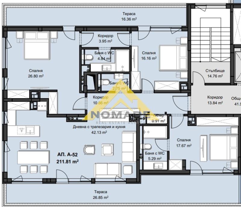 Na prodej  3 ložnice Plovdiv , Christo Smirnenski , 259 m2 | 64662116 - obraz [6]