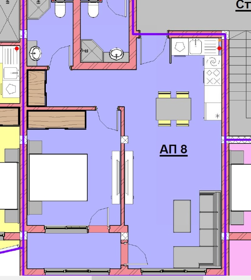 Продава 2-СТАЕН, гр. Балчик, област Добрич, снимка 8 - Апартаменти - 53522238