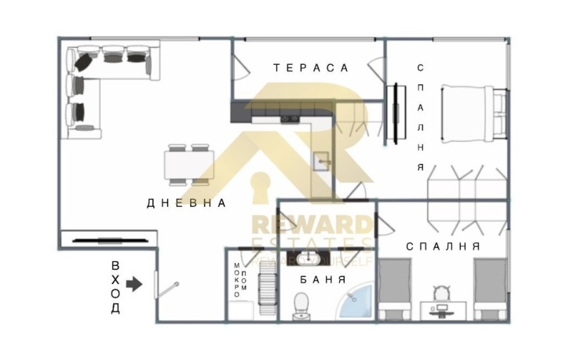 Продава  3-стаен град София , Кръстова вада , 90 кв.м | 91427909 - изображение [16]