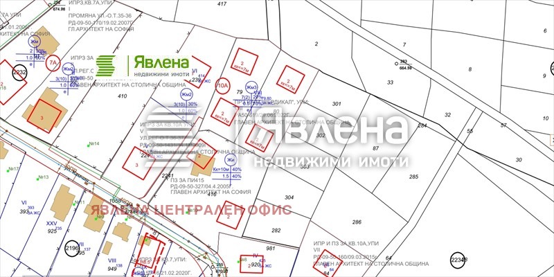 Продава ПАРЦЕЛ, гр. Банкя, област София-град, снимка 2 - Парцели - 48201156