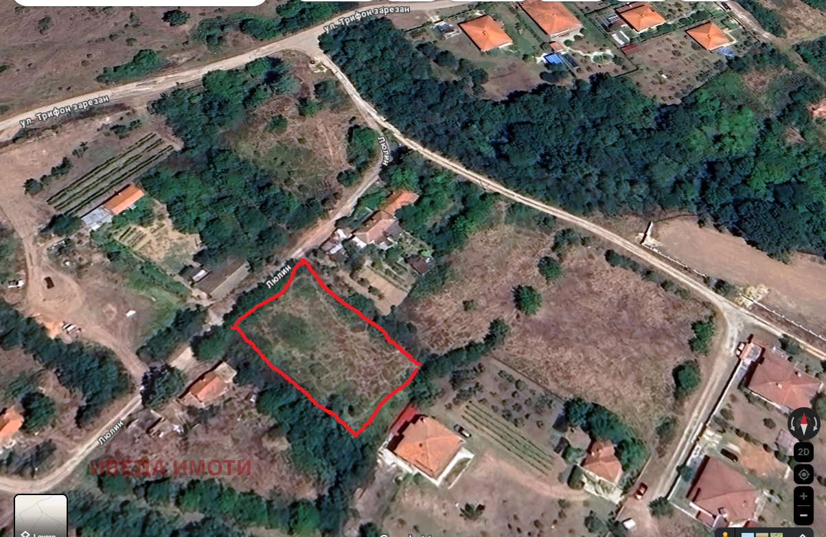 Продава ПАРЦЕЛ, с. Горен чифлик, област Варна, снимка 3 - Парцели - 54123422