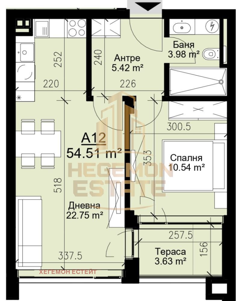 À vendre  1 chambre Varna , Briz , 66 m² | 83337481 - image [4]