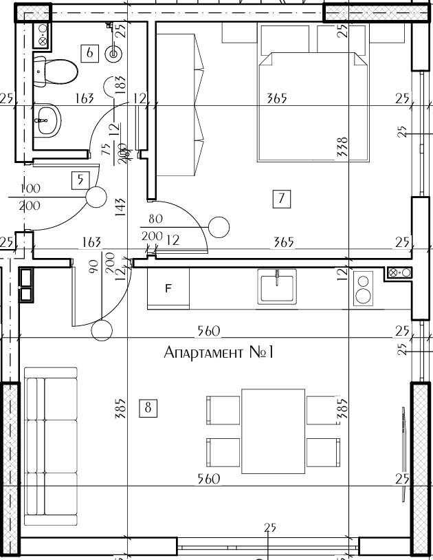 Продава  2-стаен град Благоевград , Освобождение , 52 кв.м | 12966892 - изображение [6]