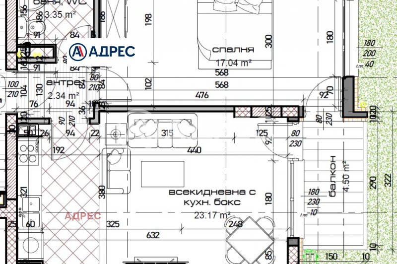 À venda  1 quarto Varna , Mladost 1 , 74 m² | 21044982