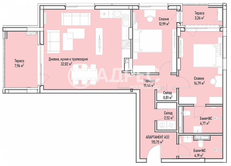 Продава 3-СТАЕН, гр. София, Младост 4, снимка 3 - Aпартаменти - 46950411