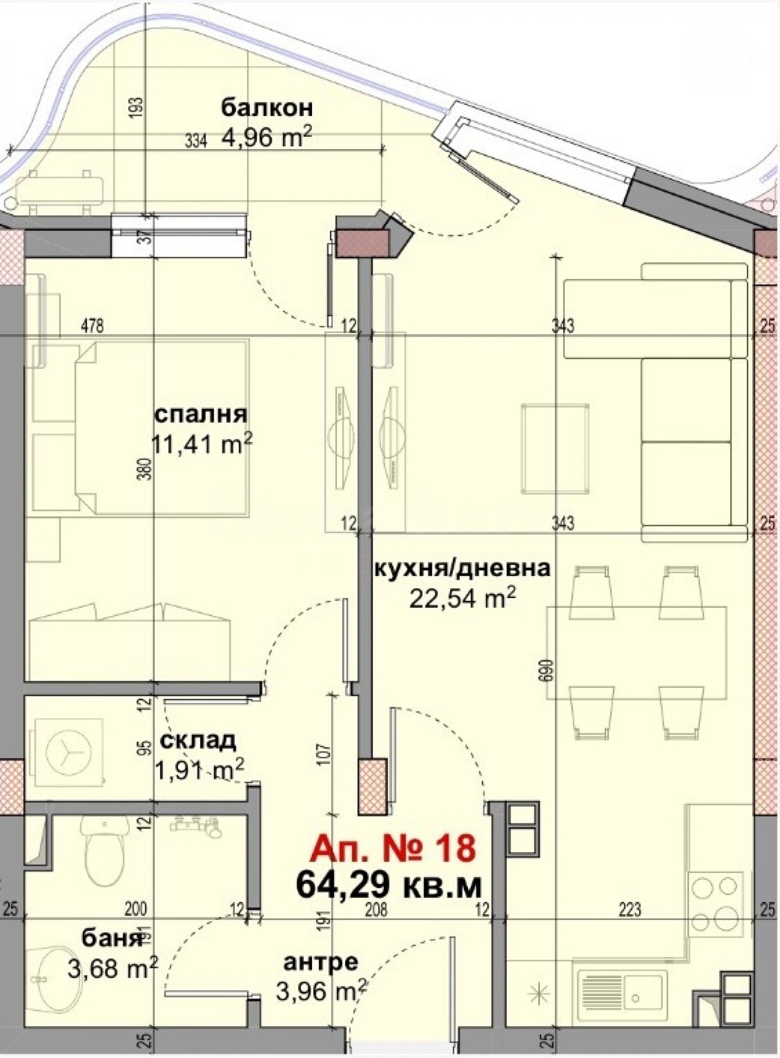 Продава 2-СТАЕН, гр. Приморско, област Бургас, снимка 2 - Апартаменти - 55897903